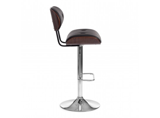 Барный стул DRAKAR (mod.4050/черный/орех) в Набережных Челнах