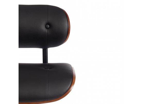 Барный стул DRAKAR (mod.4050/черный/орех) в Набережных Челнах