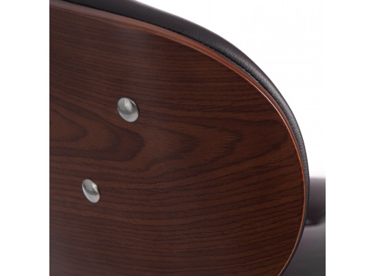 Барный стул DRAKAR (mod.4050/черный/орех) в Набережных Челнах