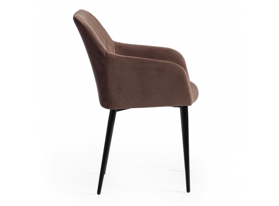 Кресло BREMO (mod. 708/ткань/металл/коричневый) в Набережных Челнах