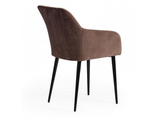 Кресло BREMO (mod. 708/ткань/металл/коричневый) в Набережных Челнах