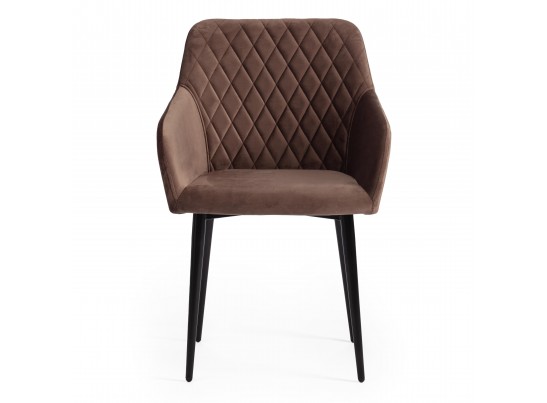 Кресло BREMO (mod. 708/ткань/металл/коричневый) в Набережных Челнах