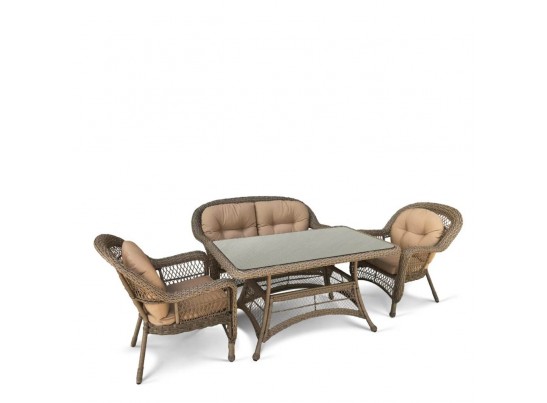 Комплект плетеной мебели T130/LV-520BB-Beige_Beige в Набережных Челнах