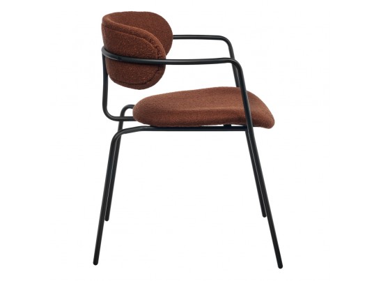 Стул Ant букле терракотовый в Набережных Челнах