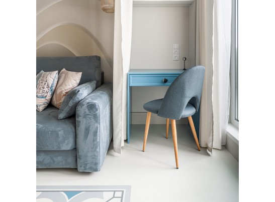 Стул Cleo сине-серый в Набережных Челнах