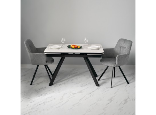 Стул Grant серый шенил на поворотном механизме в Набережных Челнах