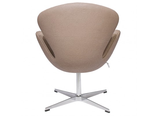 Кресло SWAN STYLE CHAIR латте, экокожа в Набережных Челнах