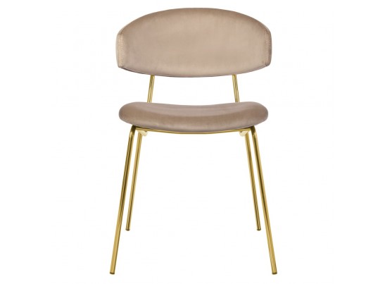 Стул Elle латте с золотыми ножками в Набережных Челнах
