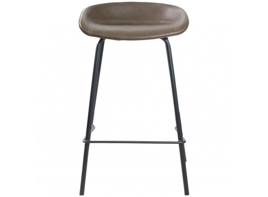 Стул полубарный Loft коричневый в Набережных Челнах