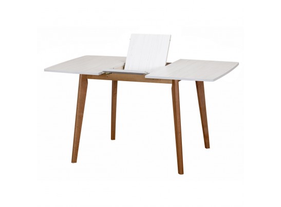 Стол Oslo раскладной 100-130x80x76см, Сосна Рандерс, орех миланский в Набережных Челнах