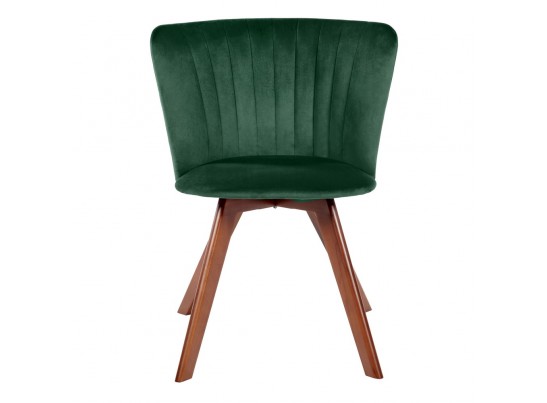 Стул Bella зеленый, темный орех в Набережных Челнах