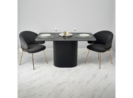 Стол Festa 140x85x77см, керамогранит Wacom мрамор в Набережных Челнах