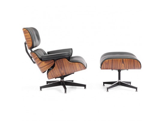Кресло «EAMES LOUNGE CHAIR» чёрный в Набережных Челнах