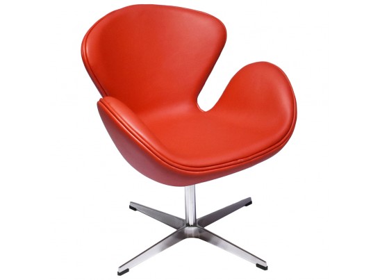 Кресло SWAN CHAIR красный в Набережных Челнах