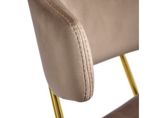 Стул Elle латте с золотыми ножками в Набережных Челнах