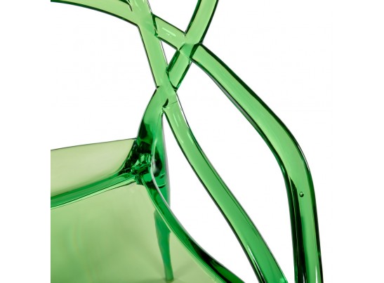Комплект из 4-х стульев Masters прозрачный зелёный в Набережных Челнах
