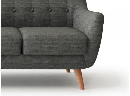 Диван Picasso трехместный темно-серый в Набережных Челнах