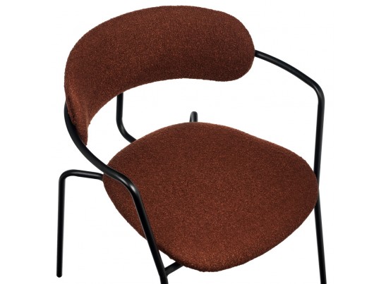Стул Ant букле терракотовый в Набережных Челнах
