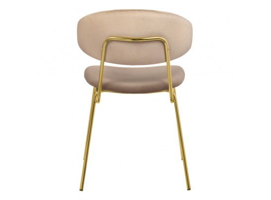 Стул Elle латте с золотыми ножками в Набережных Челнах