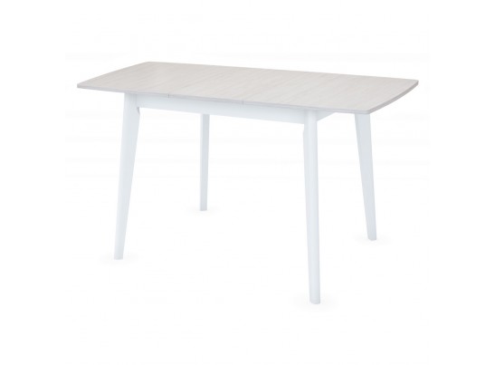 Стол Oslo раскладной 100-130x80x76см, Сосна Рандерс, белый в Набережных Челнах