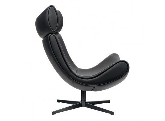 Кресло TORO черный, экокожа в Набережных Челнах