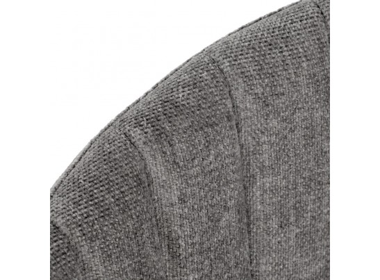 Комплект из 2-х стульев Turin серый вельвет с хромированными ножками в Набережных Челнах