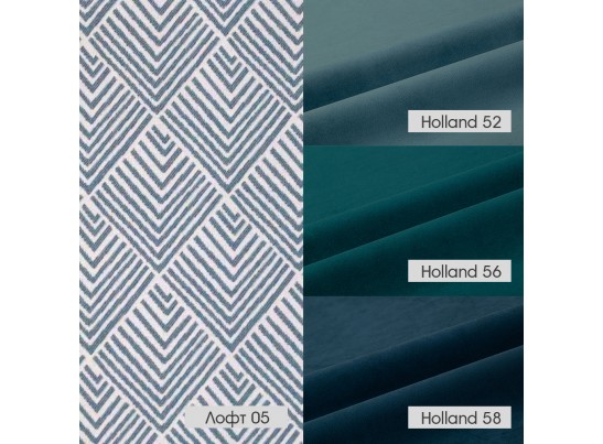 Стул Dave в комбинаторе с жаккардом, материал и цвет под заказ в Набережных Челнах