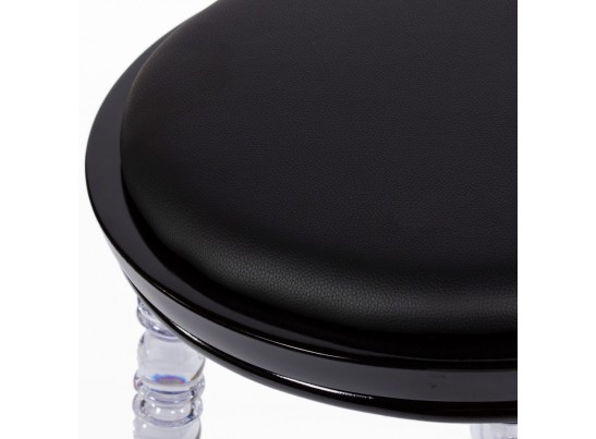 Стул Babel чёрный с прозрачными ножками в Набережных Челнах