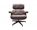 Кресло EAMES LOUNGE CHAIR коричневый в Набережных Челнах