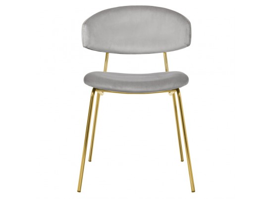 Стул Elle серый с золотыми ножками в Набережных Челнах