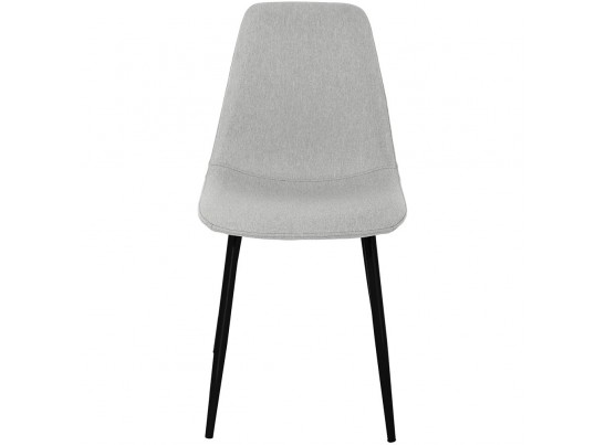 Стул Comfort серый с чёрными ножками в Набережных Челнах