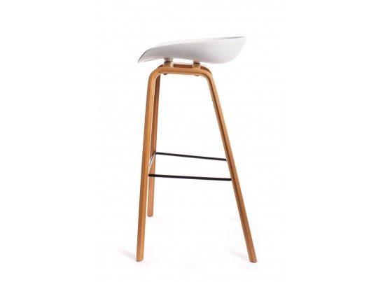 Стул барный Quadro белый в Набережных Челнах