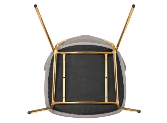 Стул Elle мокко с золотыми ножками в Набережных Челнах