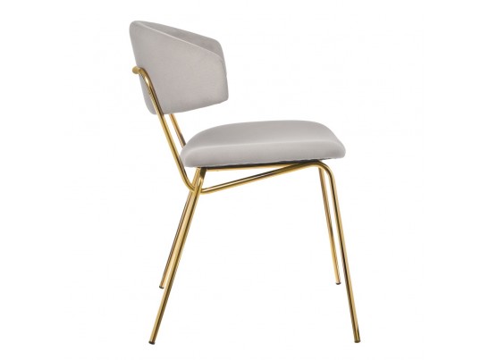 Стул Elle мокко с золотыми ножками в Набережных Челнах