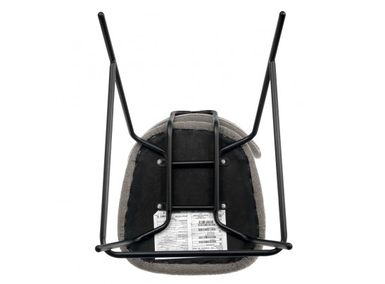 Стул полубарный Ant букле серый в Набережных Челнах