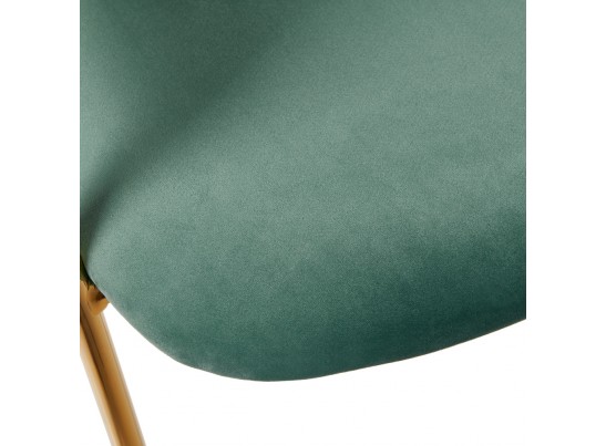 Комплект из 4-х стульев Turin мятный с золотыми ножками в Набережных Челнах