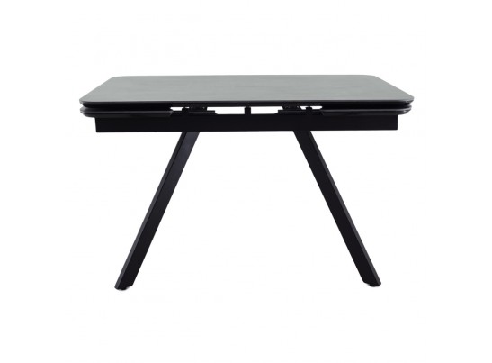 Стол Arthur раскладной 120-184x80x75см, керамогранит чёрный мрамор Greys Black, чёрный в Набережных Челнах