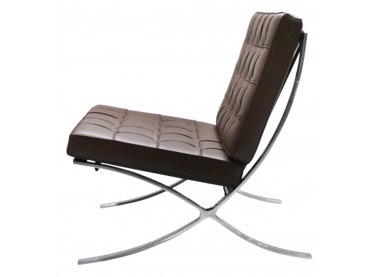 Кресло BARCELONA CHAIR коричневый в Набережных Челнах