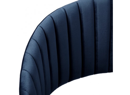 Стул Turin синий с золотыми ножками в Набережных Челнах