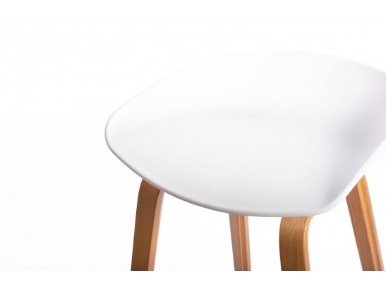 Стул барный Quadro белый в Набережных Челнах