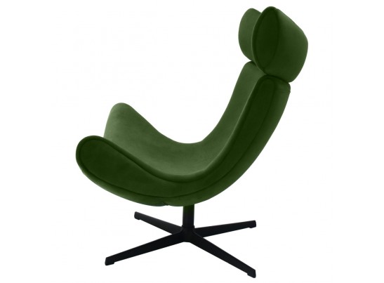 Кресло IMOLA зеленый, искусственная замша в Набережных Челнах