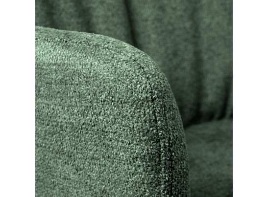 Комплект из 2-х стульев Grant зелёный шенилл на поворотном механизме в Набережных Челнах