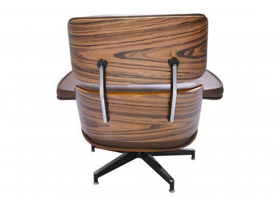 Кресло EAMES LOUNGE CHAIR коричневый в Набережных Челнах