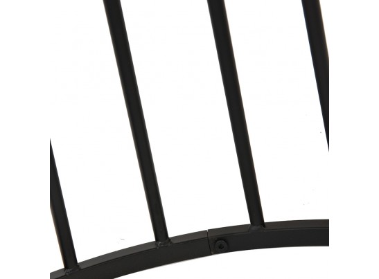 Стол Liverpool 110см, орех с чёрными ножками в Набережных Челнах