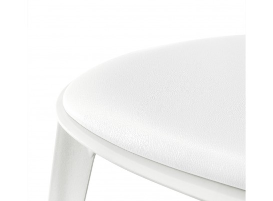 Стул Luna с мягким сиденьем белый в Набережных Челнах