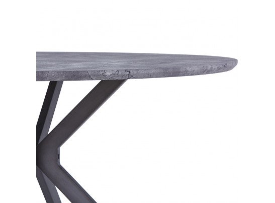 Стол Ralf 120см, серая лава, антик в Набережных Челнах
