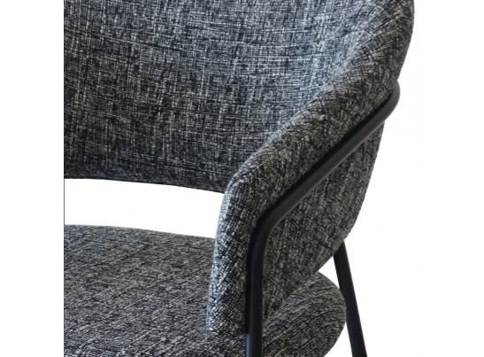 Стул Felix черно-белый твид в Набережных Челнах