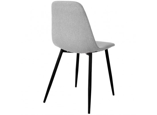 Стул Comfort серый с чёрными ножками в Набережных Челнах