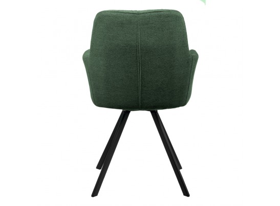 Комплект из 2-х стульев Grant зелёный шенилл на поворотном механизме в Набережных Челнах