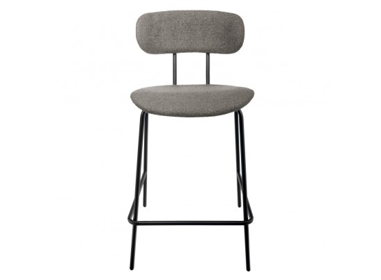 Стул полубарный Ant букле серый в Набережных Челнах